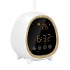 aroma diffuser stels WiFi Difuser Ultrasonic Essential Oil Diffuser With Time Temperature Weather