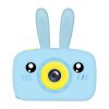 Digital children's camera rabbit Blue color