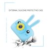 Digital children's camera rabbit Blue color