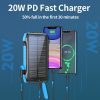 Бързо зарядно устройство с 20W PD технология. Осигурява ефективно зареждане за мобилни устройства.