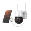 Соларна камера STELS UltraEye X200 с устойчив корпус и соларен панел.