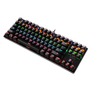 Механична клавиатура STELS K550 с RGB подсветка и компактни 87 клавиша.