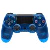 Джойстик за PS4 STELS в електрически син цвят, осигуряващ удобно управление и висока прецизност.