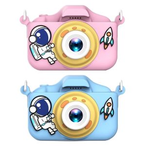 Kids Digital Camera Children Camera selfie STELS. STELS Q90s Blue Pink Astronaut Digital Kids Camera