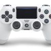 Контролер за PS4 в класически бял цвят.