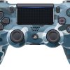 Контролер за PS4 в син камуфлажен дизайн.