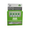Set of rechargeable batteries