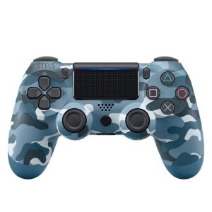 Джойстик за PS4 STELS с камуфлажен дизайн, съвместим с PlayStation 4. Контролер с ергономичен захват и усъвършенствани функции.