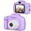 Лилав детски фотоапарат STELS FunShot W390 с екран.