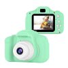 Детски фотоапарат STELS FunShot W390 в светлозелен цвят с екран за снимки и игри.