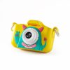 Детски фотоапарат STELS MonsterCam Z200 в жълт цвят с уникален и забавен дизайн.