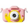 Детски фотоапарат STELS MonsterCam Z200 в розов цвят с уникален и забавен дизайн.